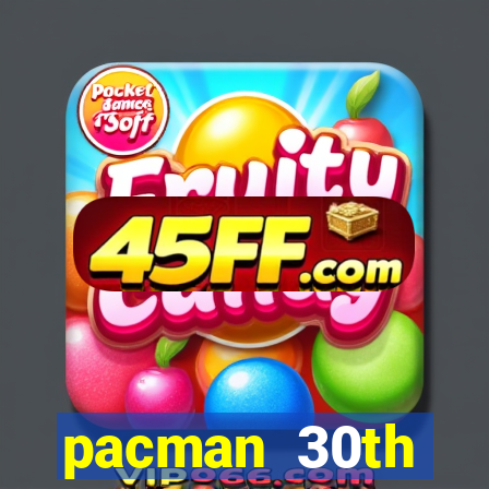 pacman 30th anniversary sonic